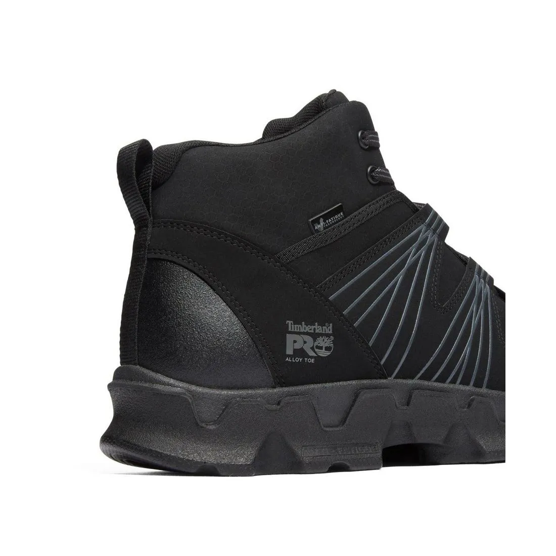 Powertrain Alloy-Toe Work Boot Black