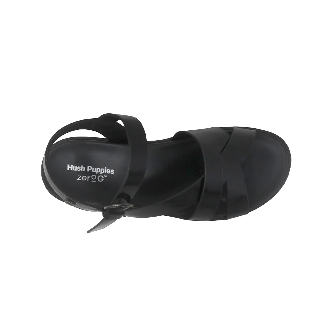 Sandalias flats Inddyra negro para mujer