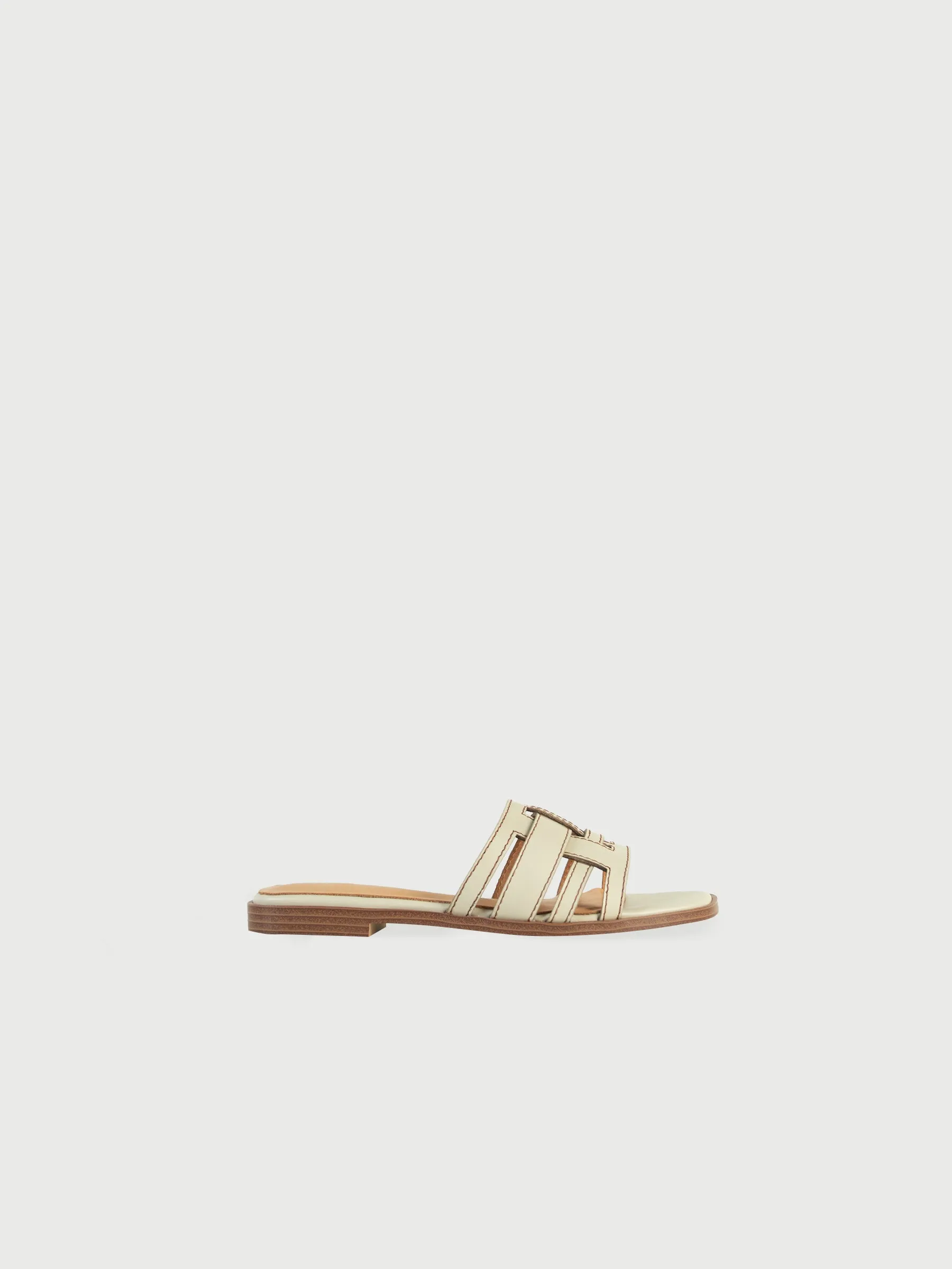 Square-Toe Strappy Sandals