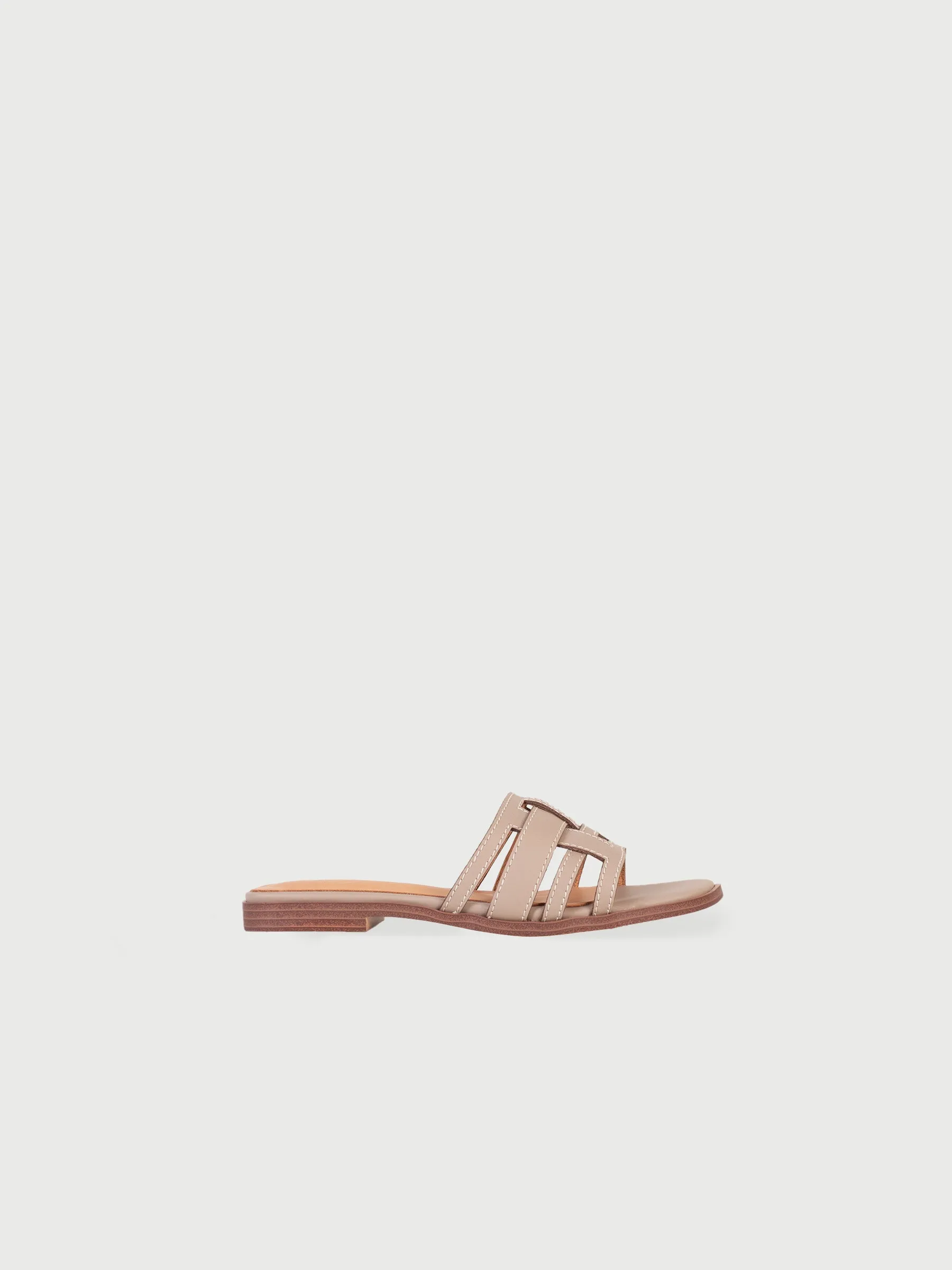 Square-Toe Strappy Sandals