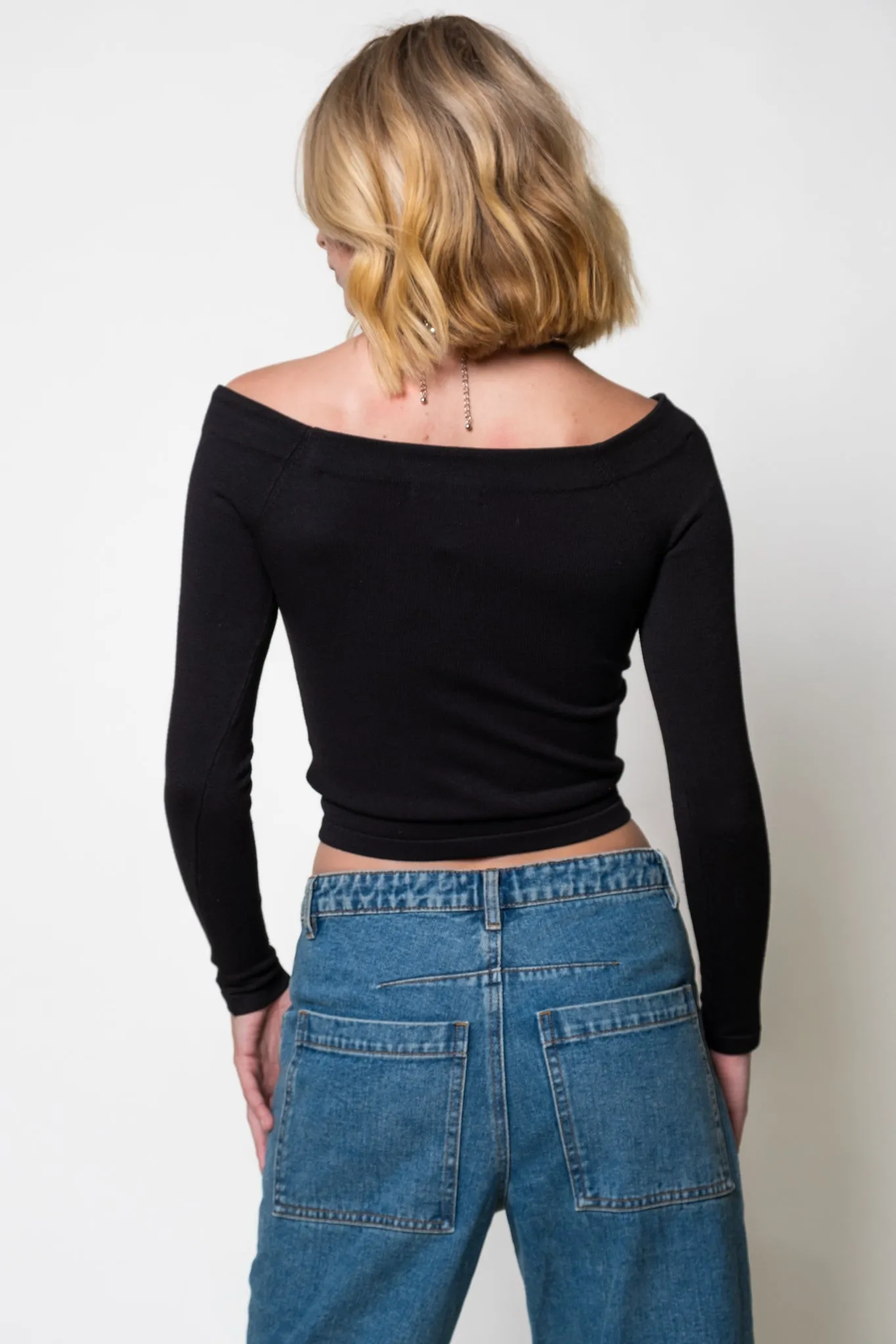 Steve Madden Ressi Off The Shoulder Top