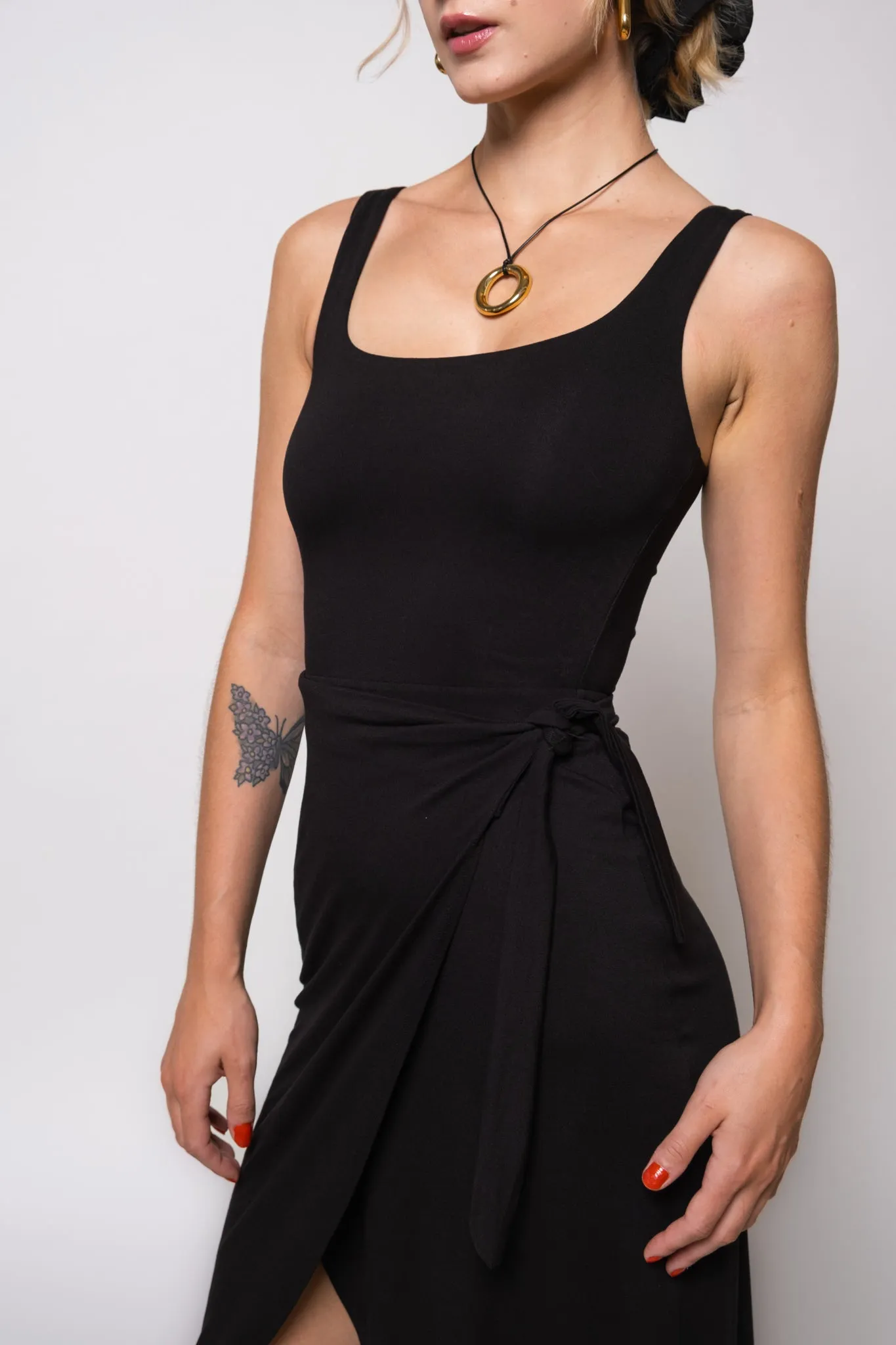 Steve Madden Rhea Waist Tie Dress