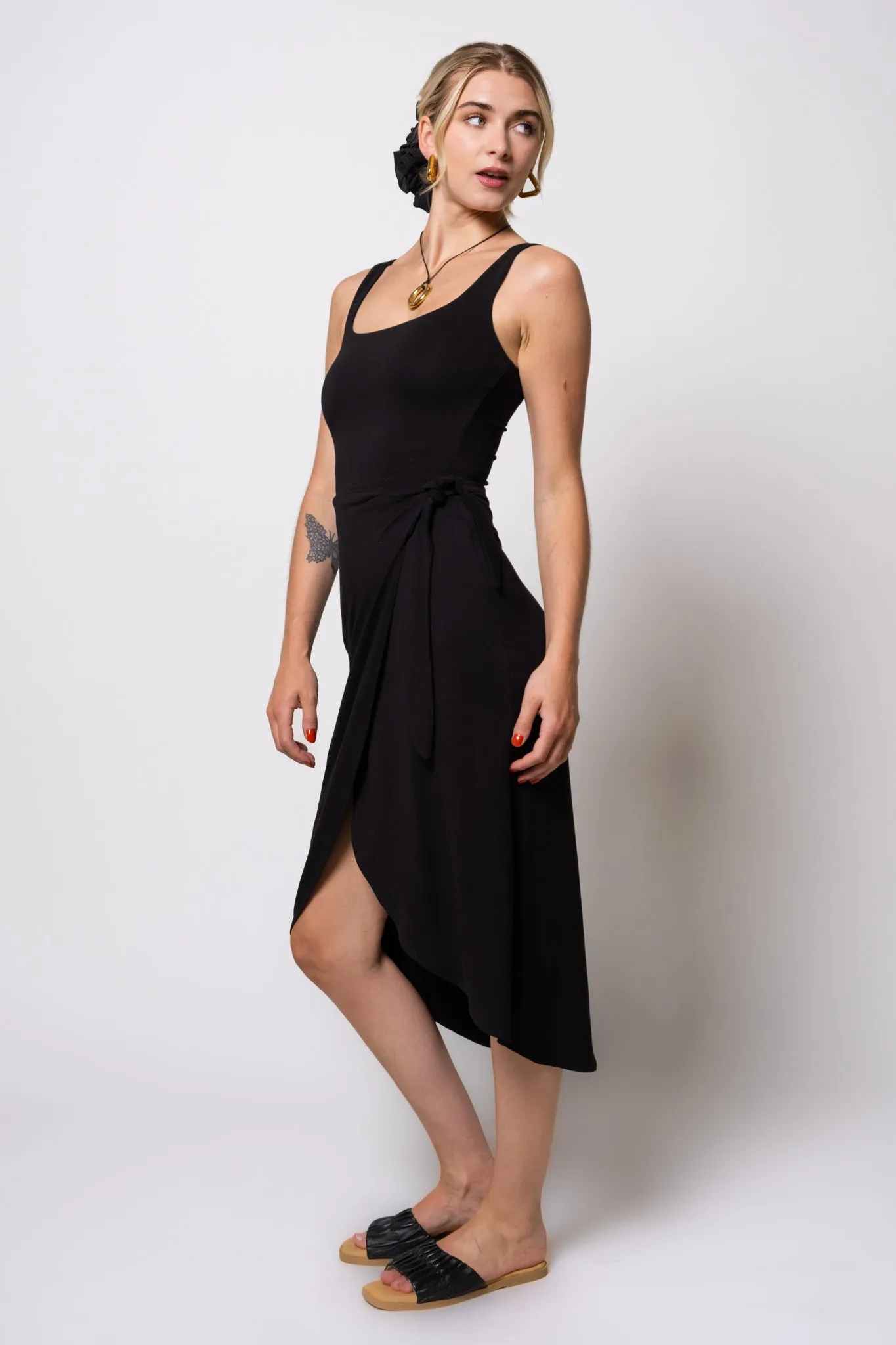 Steve Madden Rhea Waist Tie Dress