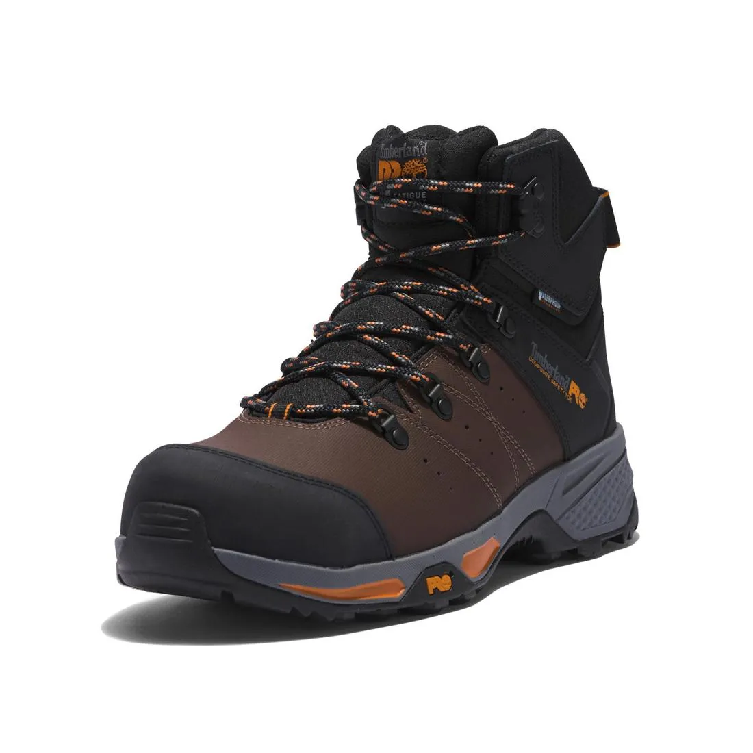 Switchback 6 Inch Composite-Toe Waterproof Work Boot Brown