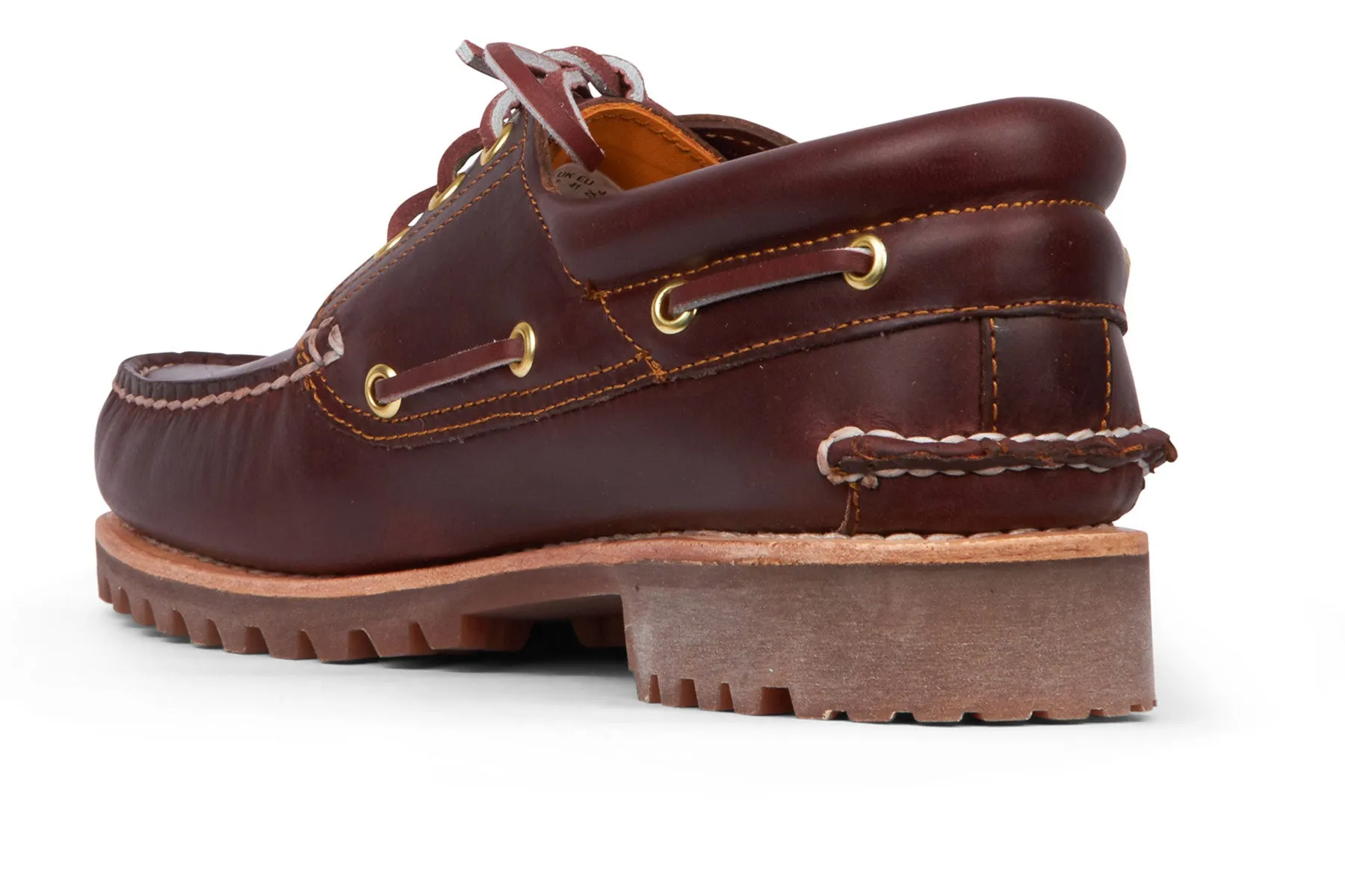 Timberland Authentics 3 Eye Lug - Burgundy Full Grain