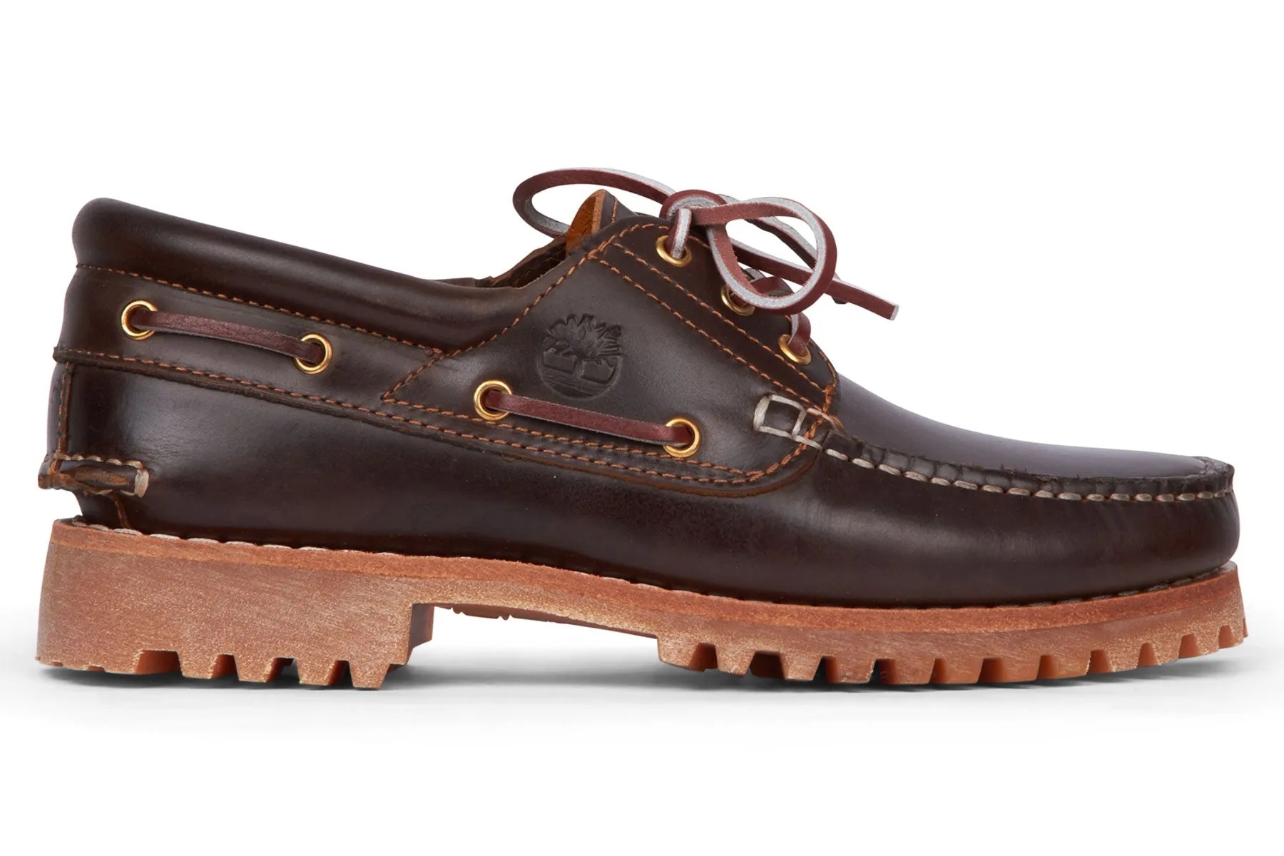 Timberland Authentics 3 Eye Lug - MD Brown Full Grain