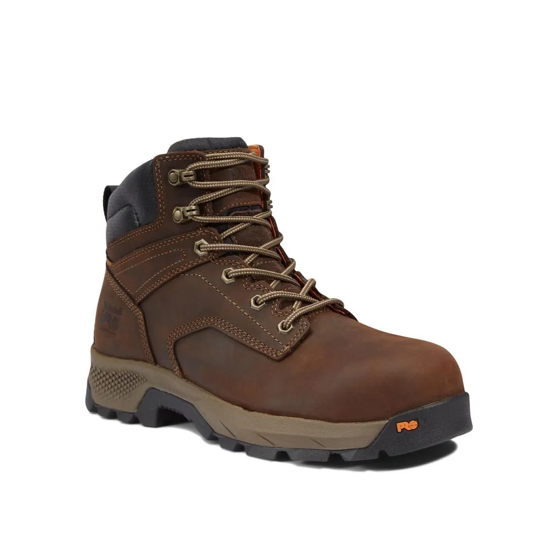 Titan Ev 6 Inch Composite-Toe Work Boot Brown