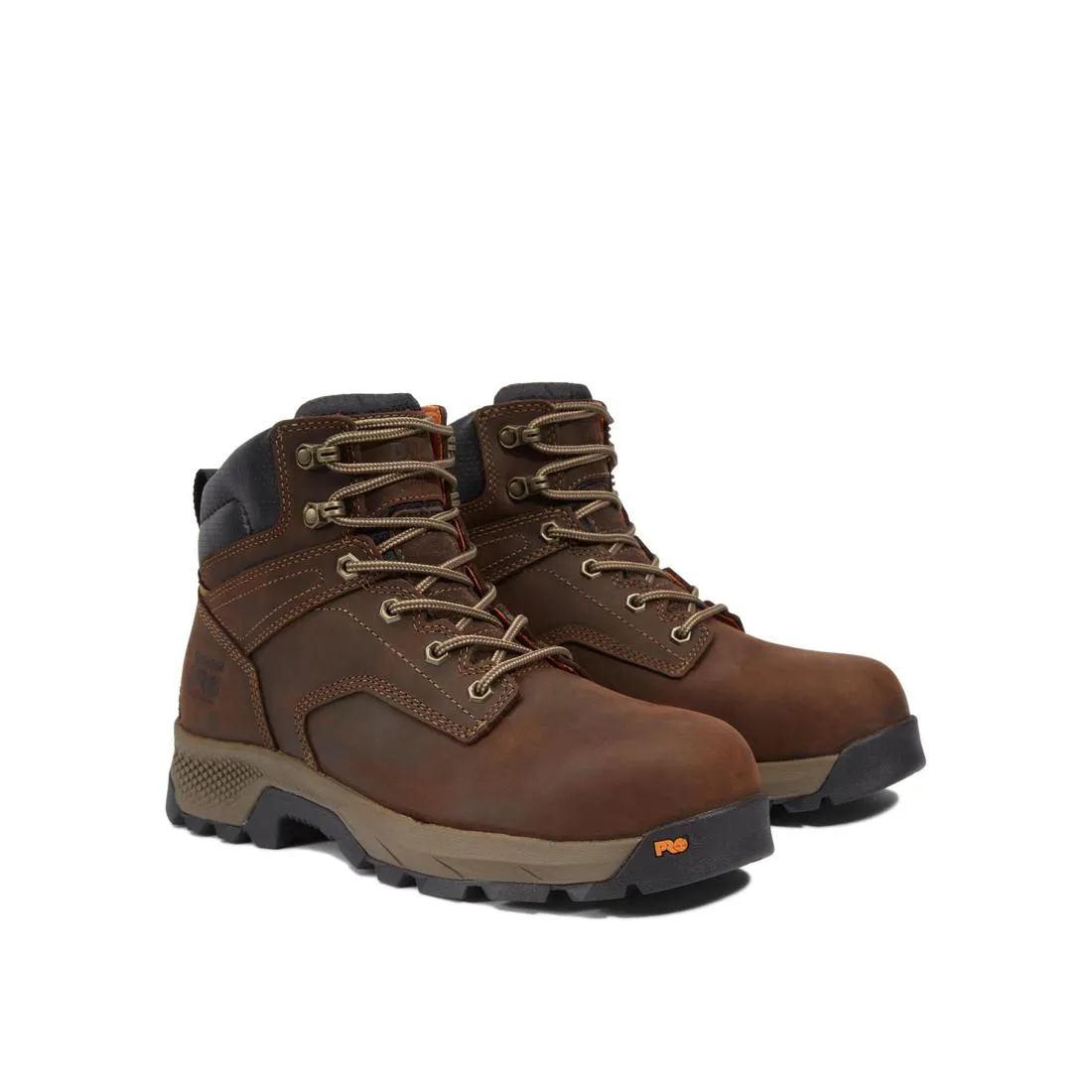 Titan Ev 6 Inch Composite-Toe Work Boot Brown