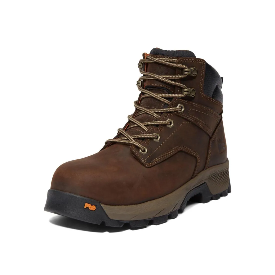 Titan Ev 6 Inch Composite-Toe Work Boot Brown