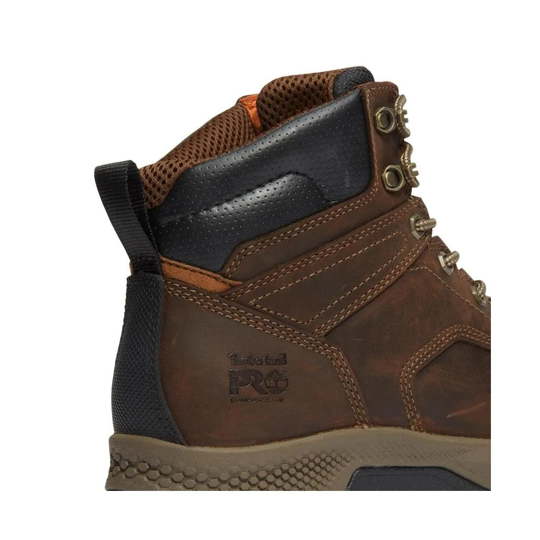 Titan Ev 6 Inch Composite-Toe Work Boot Brown