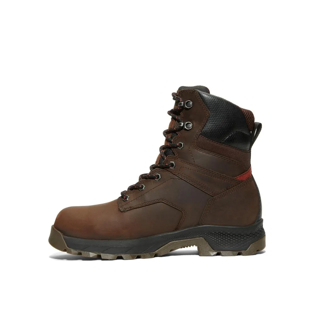 Titan EV 8 Inch Composite-Toe Waterproof Insulated Work Boot Brown