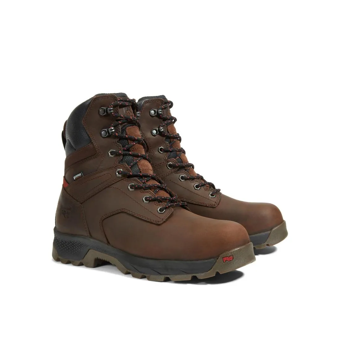 Titan EV 8 Inch Composite-Toe Waterproof Insulated Work Boot Brown