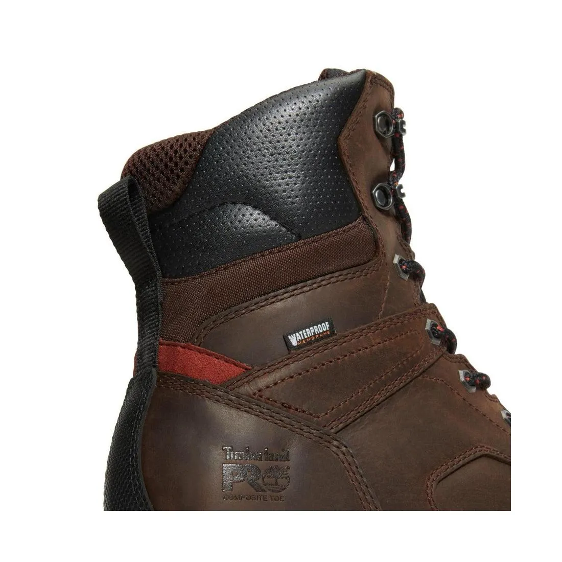 Titan EV 8 Inch Composite-Toe Waterproof Insulated Work Boot Brown