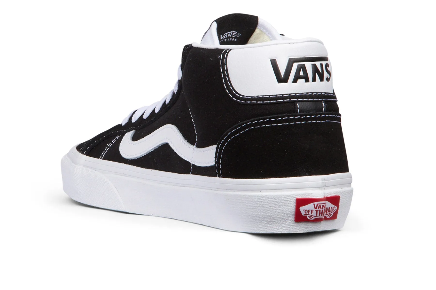 Vans Mid Skool 37- Black/True White