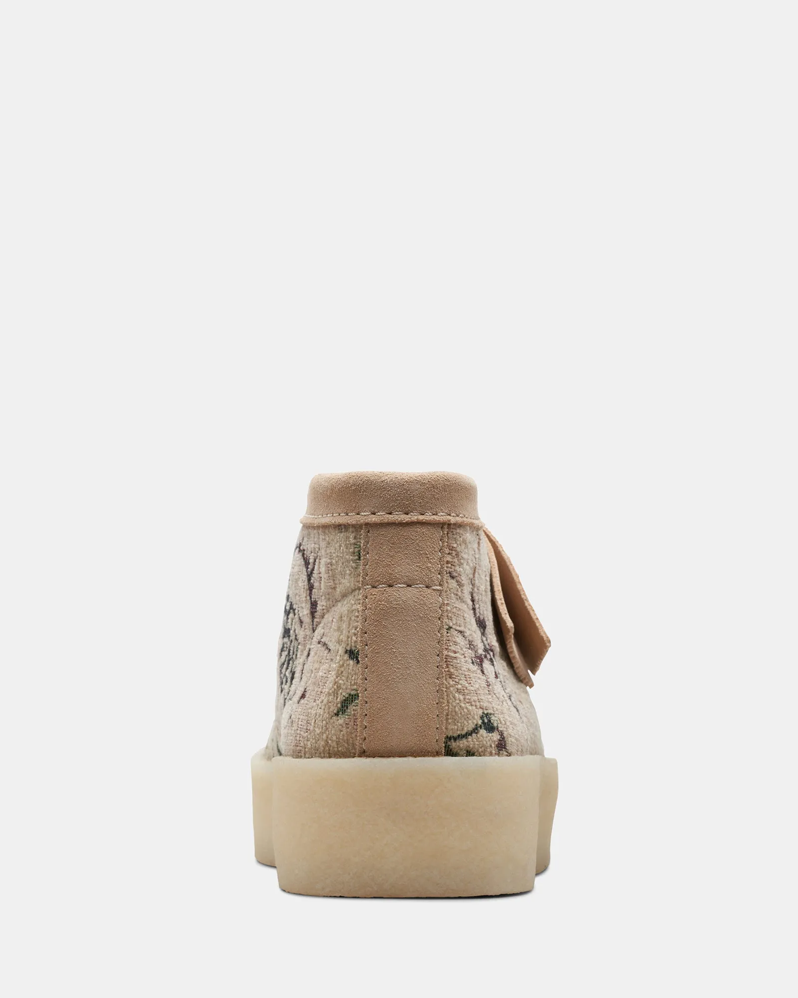 Wallabee Cup Boot Tan Floral