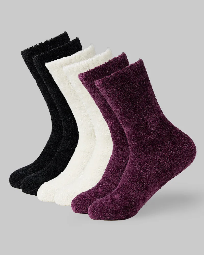 WOMEN'S 3-PACK COZY LOUNGE SOCKS