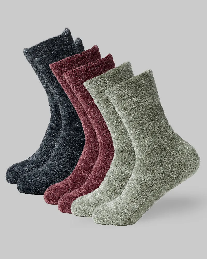 WOMEN'S 3-PACK COZY LOUNGE SOCKS